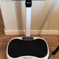 MERACH Vibration Plate with Handrails