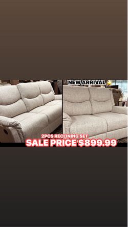 2pcs reclining set