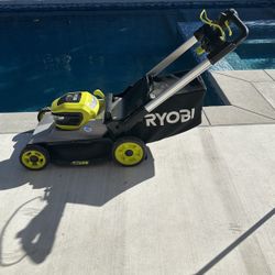 RYOBI 40-Volt HP Brushless 21 in. Cordless Battery Walk Behind Self-Propelled Lawn Mower (Tool Only)