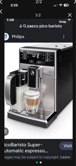 Philips Saeco Coffee Maker With Automatici Coffee Bean Grinder And Milk Frother In Included It’s originally $3000