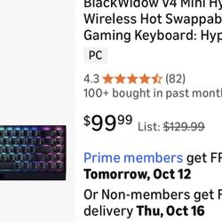 Razor Gaming Keyboard