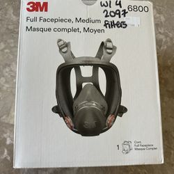3M Respirator Kit Full Face 6800 Reusable Medium