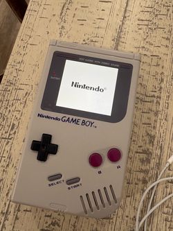 Original Nintendo gameboy DMG with laminated IPS  screen