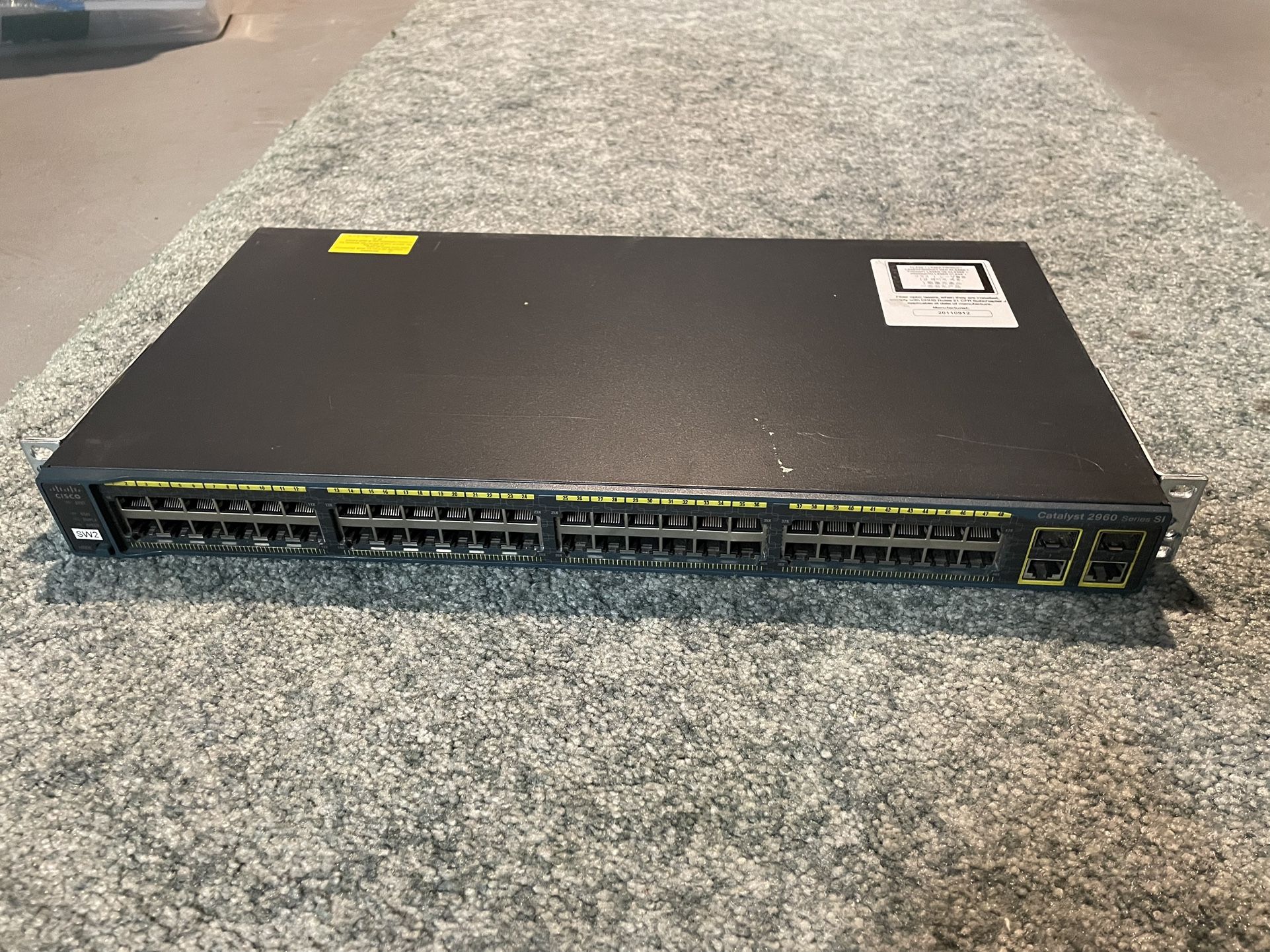 Cisco WS-C2960-48TC-S Switch