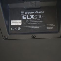 Electro-Voice ELX215 Dual 15" Two-Way Passive Loudspeaker