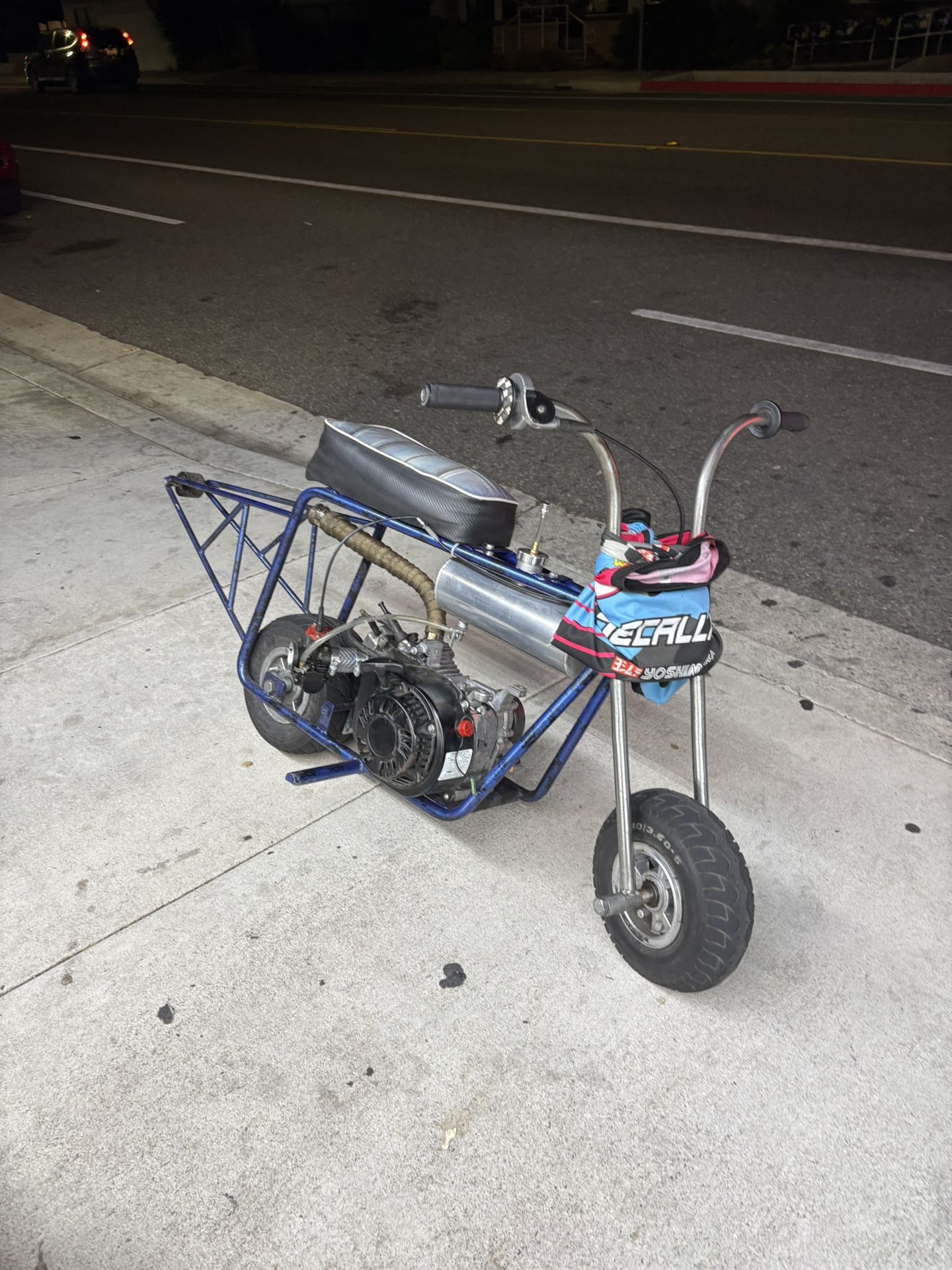 Minibike Trumpet Exhaust