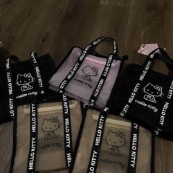 HELLO KITTY mini bags ($3 each )