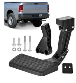 75306-01A Rear Bed Step Compatible with 2009-2018 Dodge Ram 1500, Ram 2500/3500 (Excludes Dual Exhaust & EcoDiesel Models) Retractable Bumper Tailgate