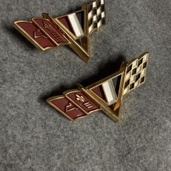 62 Impala Gold Emblems 