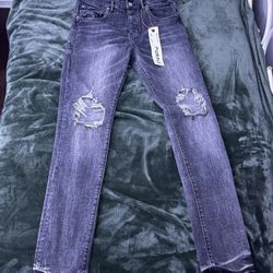 Grey Purple jeans (size 31)