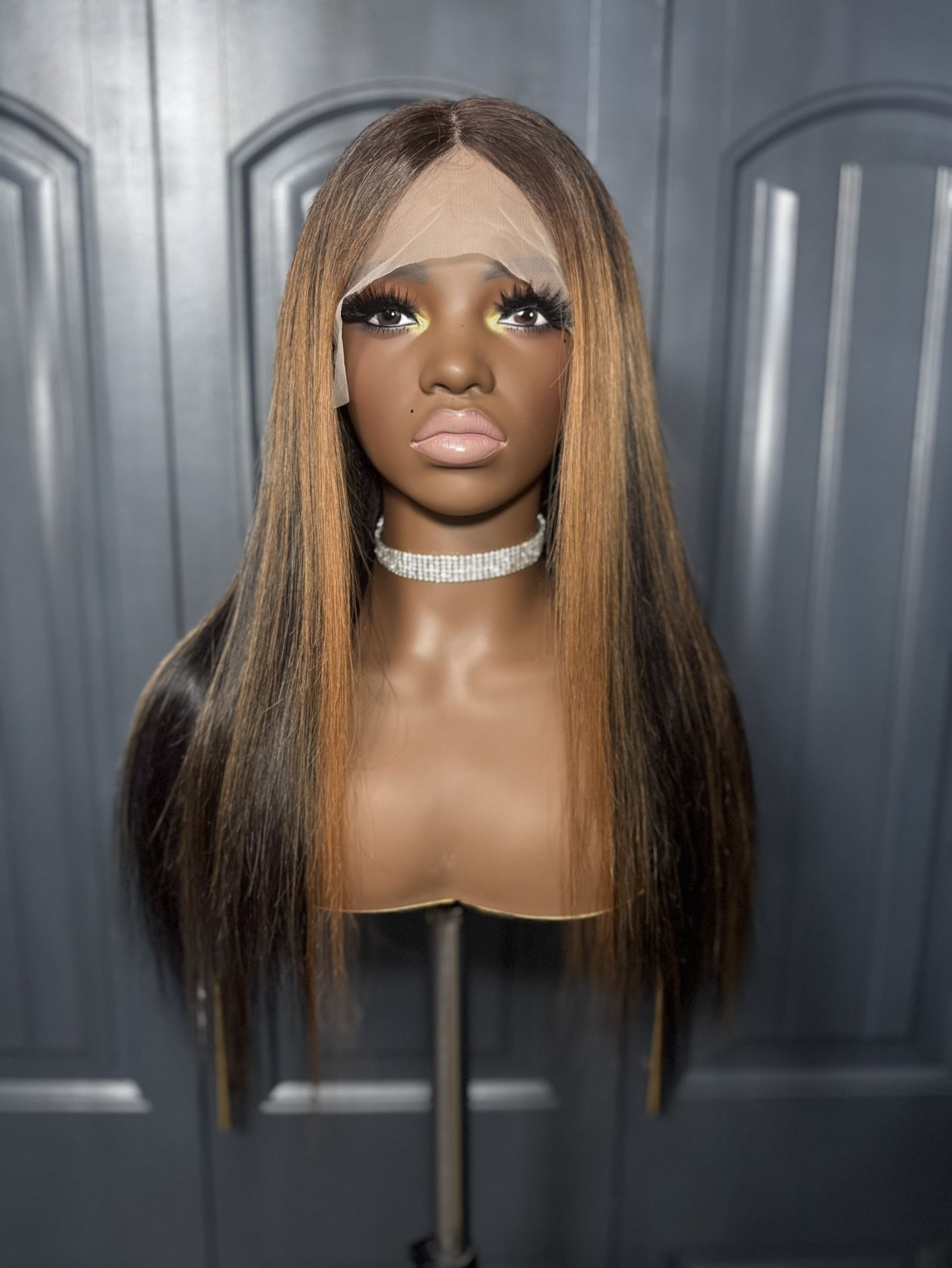 WIG 100% HUMAN HAIR 24”