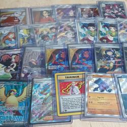 Pokemon Yu-Gi-Oh Foils Cards Lot