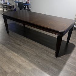 Rectangular Dining Room Extension Table Set