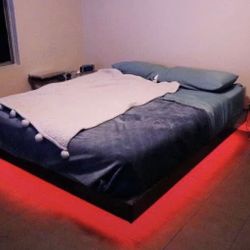 Queen Floating Bed 