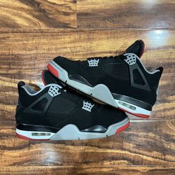 Size 10 - Jordan 4 Bred 2019