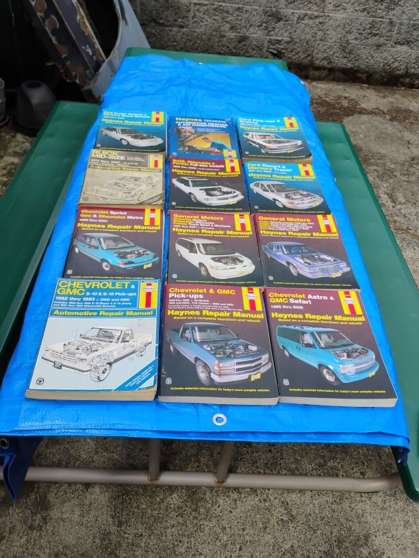 Chevrolet/Ford/General Motors Haynes Repair Manuals