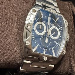 Roberto Cavalli by Franck Muller watch - GNT CHR SS BLU Men’s Watch NEW