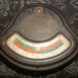Supreme Analog Voltmeter For Sale.