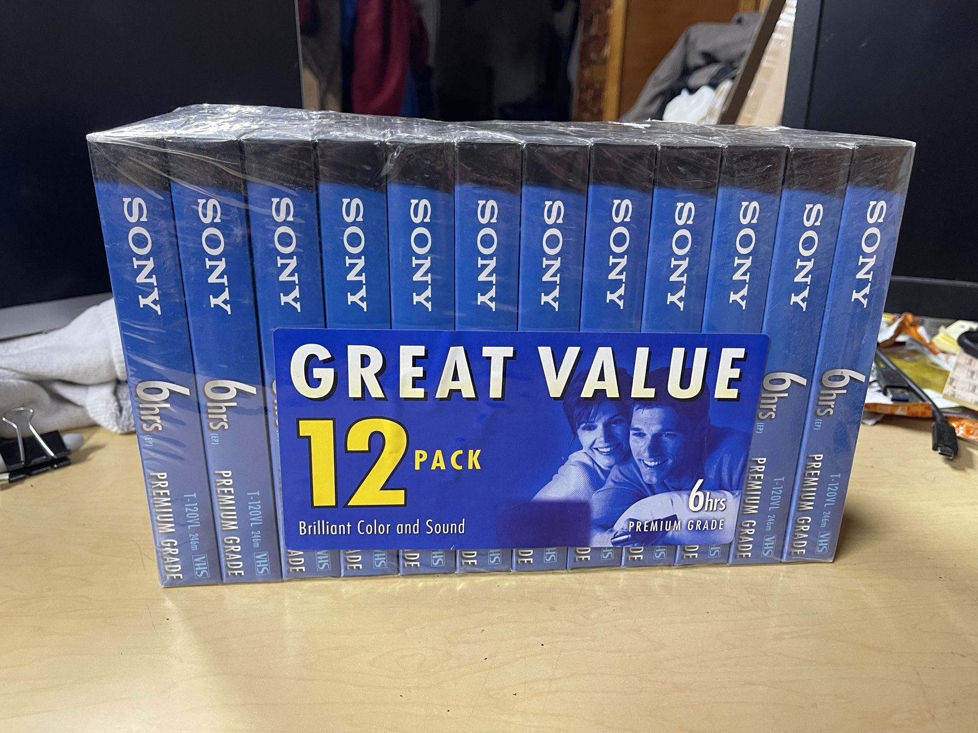 Blank VHS Tapes