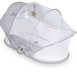 Beberoad Love Baby Travel Bassinet Portable Bassinet-Folding Portable Baby Bed Baby Bassinet in Bed Mini Travel Crib Infant Travel Bed with Mosquito N
