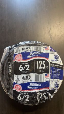 Romex. 6/2  1250ft