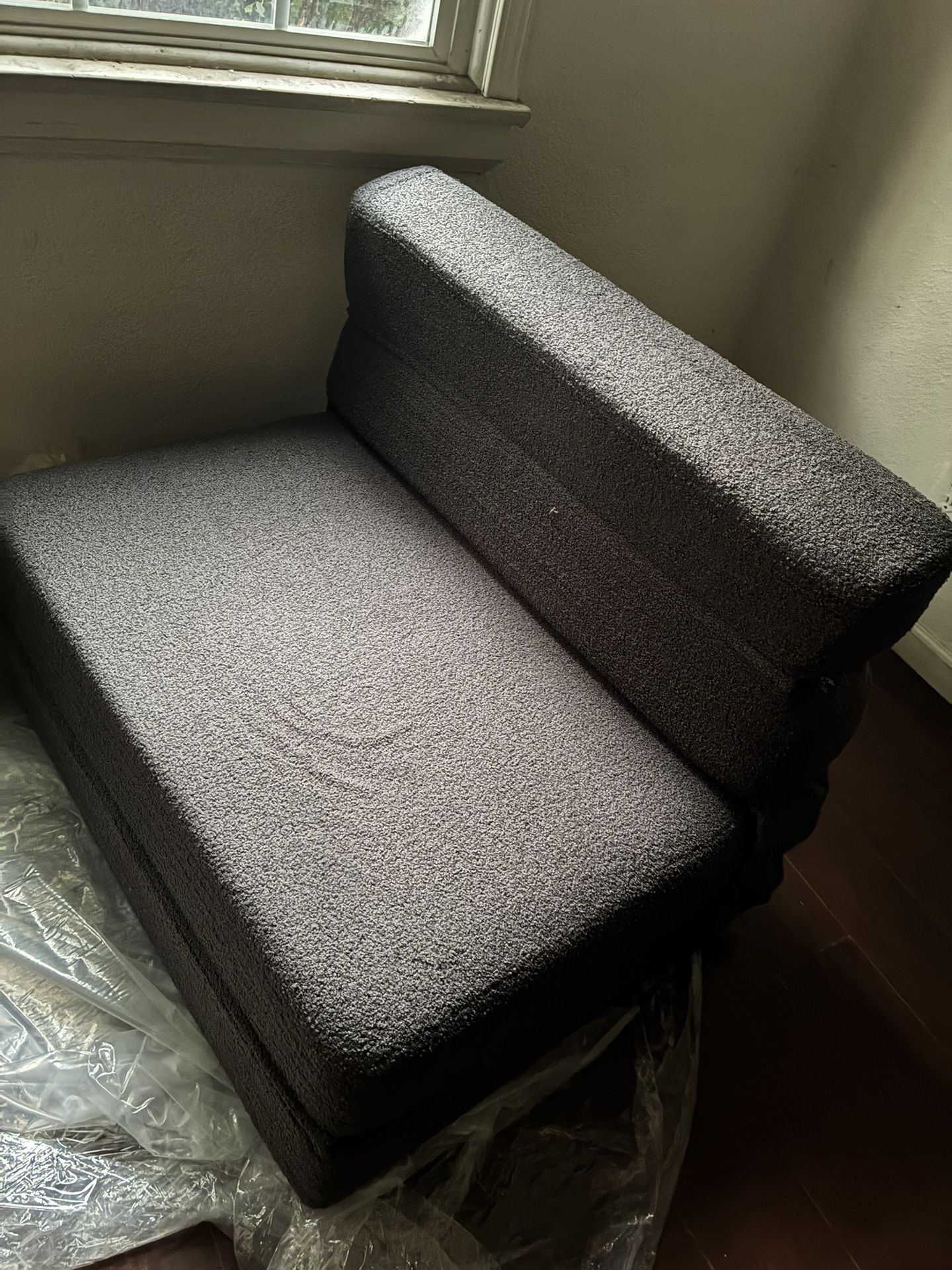 Grey Sleeper Chair