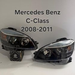 Mercedes BENZ C-CLASS 2008-2011 Headlights 