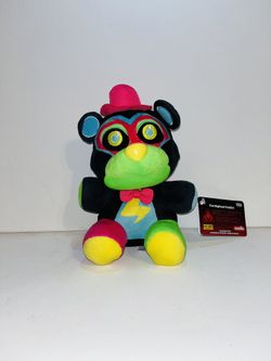 Five Nights At Freddy Plush: Blacklight Glamrock Freddy