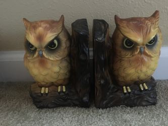 Owl Bookends