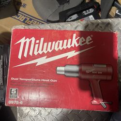 Milwaukee Dual Temperature Heat Gun – Open Box