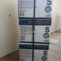 Small Latex Gloves All 3 Boxes 