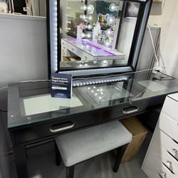 Black LED Vanity