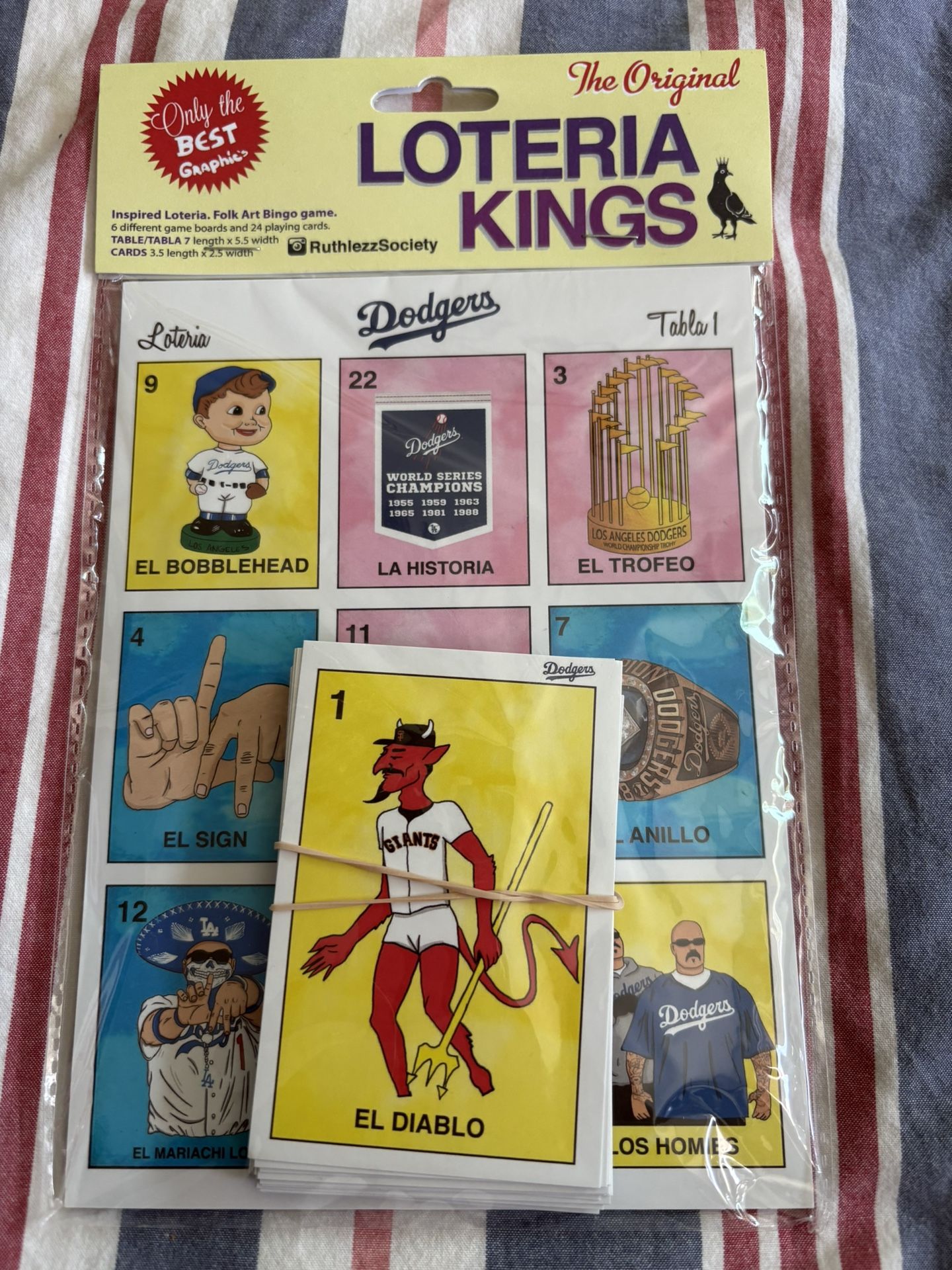 New Dodgers Loteria