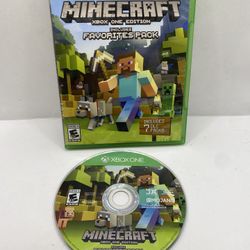 Minecraft: Xbox One Edition - Favorites Pack (Microsoft Xbox One, 2016)