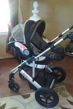 Britax Aluminum VIGOUR Stroller w/Britax Companion infant