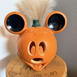 Vintage Mickey Mouse Pumpkin