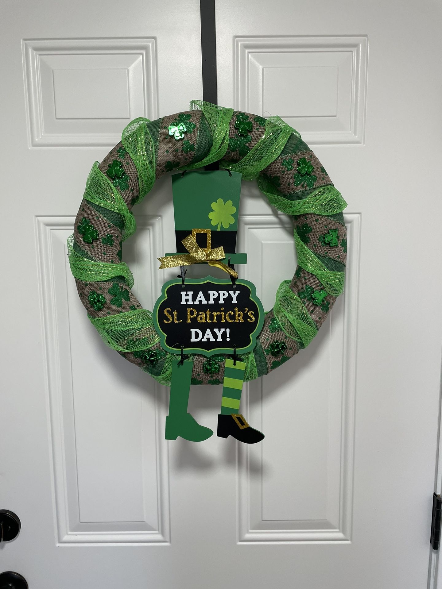 St Patrick’s Day Wreath