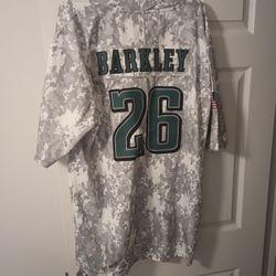 Men's XXL Philadelphia Eagles Saquon Barkley Custom Jersey