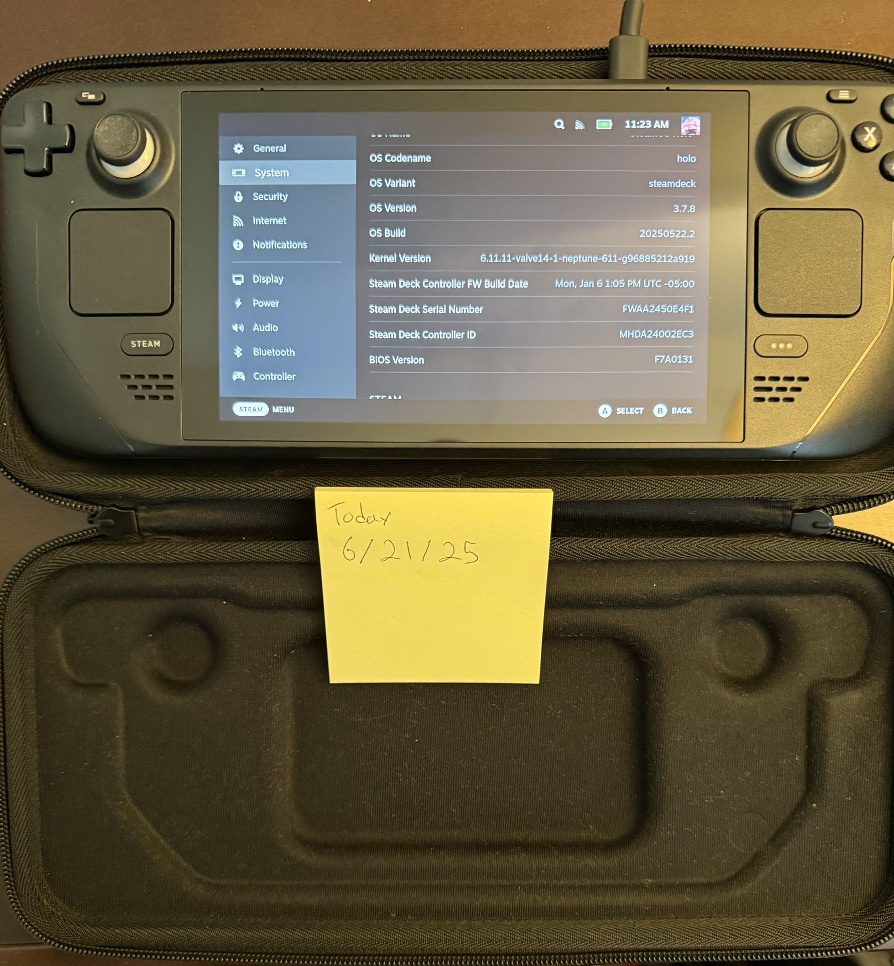 Steam Deck ブラック 500GB Valve Steam Deck 500GB LCD w/Case