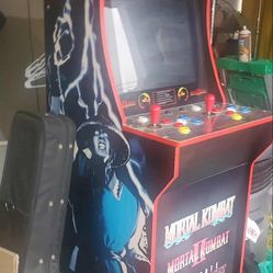 1up MK2 Arcade Mortal Kombat 2 Midway Game