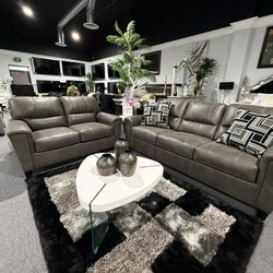 2 PC SOFA AND LOVESEAT 