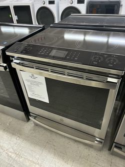 GE Profile Slide-In Induction Electric Range