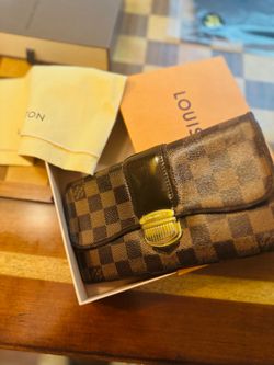 Louis Vuitton Damier Sistina Long wallet