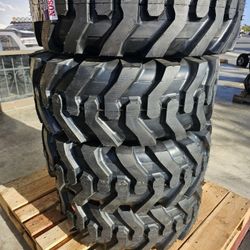 New 4x Set 10x16.5 Bobcat Tractor Tires Llantas Nuevas 10 16 5
