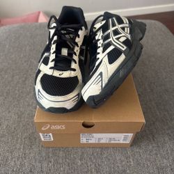 Asics Gel-1130 Black/Cream Sneakers Size 10.5