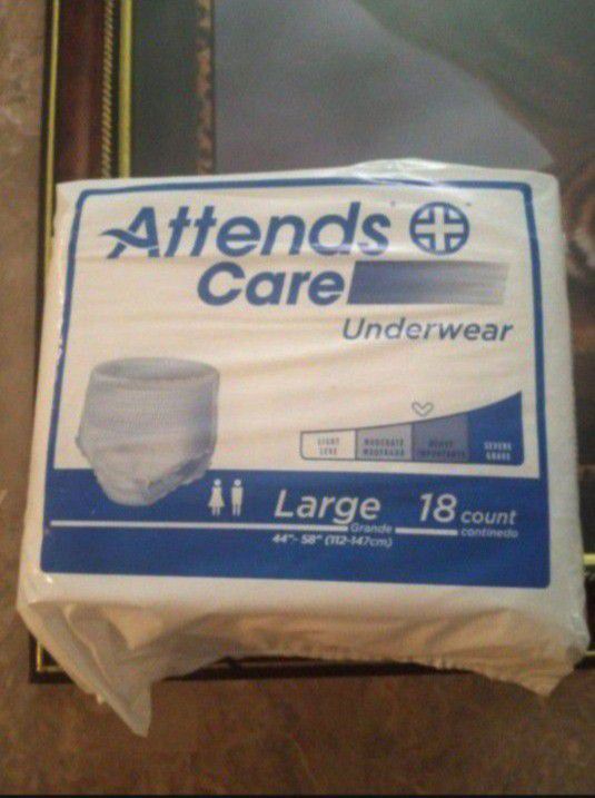 Box Of Adult Diapers $8.00