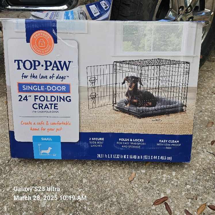 Top Paw Small Dog Crate