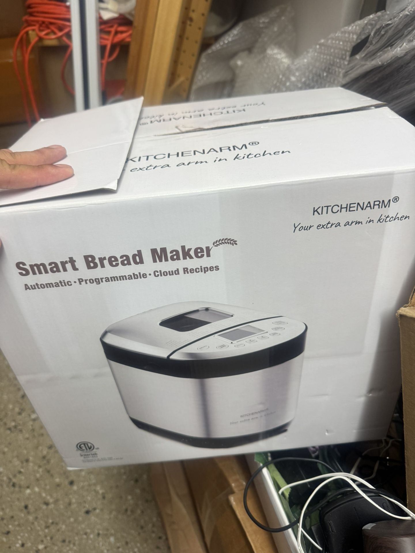 KitchenArm Smart Bread Maker – Model KA8520 Condition: Brand New