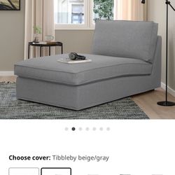 IKEA Kivik Grey chaise lounge