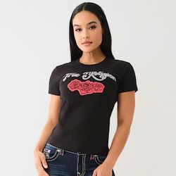Black True Religion T Shirt